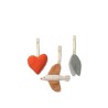 Set of 3 eco linen toys -  DEAR APRIL