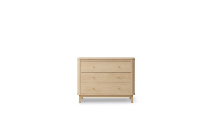 Wooden Nursery changing table 3-drawer OAK - Oliver Furniture