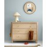 3-drawer wooden Nursery dresser oak - Oliver Furniture