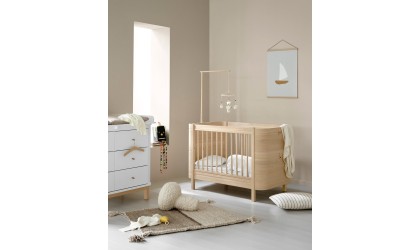 NEW Lit bébé évolutif en bois de chêne Eco  - Oliver Furniture