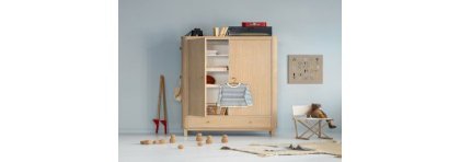 Armoire enfant en bois de chêne Eco  - Oliver Furniture