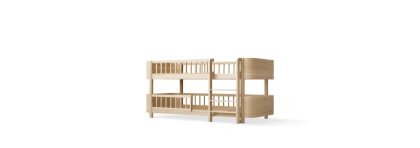 Children's wooden bunk bed - Oliver Furniture - Petit Toi