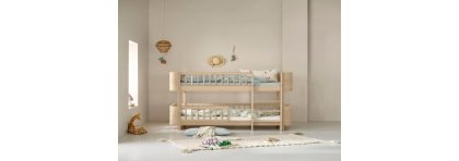 Children's wooden bunk bed - Oliver Furniture - Petit Toi