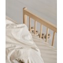 Woodeb low loft bed for children - Wood Mini Collection - Oak