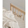 Woodeb low loft bed for children - Wood Mini Collection - Oak