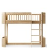 Woodeb low loft bed for children - Wood Mini Collection - Oak