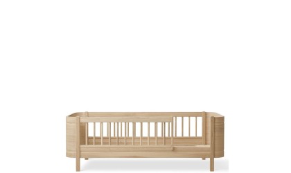 Wood Kids Bed - Oak - Oliver Furniture