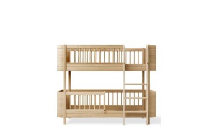 Children's wooden bunk bed - Oliver Furniture - Petit Toi