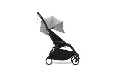 New Stroller YOYO3  6+ Stone, black frame