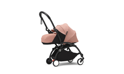 Poussette YOYO³ ® nouveau-né 0+ Ginger, chassis Noir