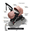 YOYO³ ® Stroller 0+ newborn Ginger, Black frame