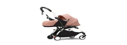 YOYO³ ® Stroller 0+ newborn Ginger, White frame
