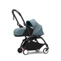 YOYO³ ® Stroller Newborn 0+ blue Aqua, Black frame
