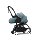 YOYO³ ® Stroller Newborn 0+ blue Aqua, Black frame