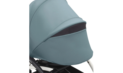 YOYO³ ® Stroller Newborn 0+ blue Aqua, White frame