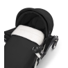 Poussette YOYO³ ® nouveau-né 0+ Noir, chasis blanc