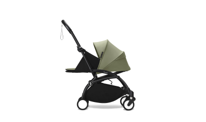 YOYO³ Stroller Newborn  0+ Olive, black frame