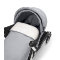YOYO³ Stroller Newborn  0+ Stone grey, white frame