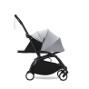 YOYO³ Stroller Newborn  0+ Stone grey, black frame
