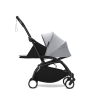 YOYO³ Stroller Newborn  0+ Stone grey, black frame