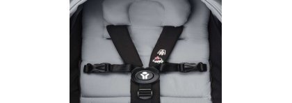 YOYO³ Stroller Newborn  0+ Stone grey, black frame