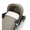 YOYO³ Stroller Newborn  0+ Taupe, white frame