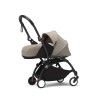 YOYO³ Stroller Newborn  0+ Taupe, black frame