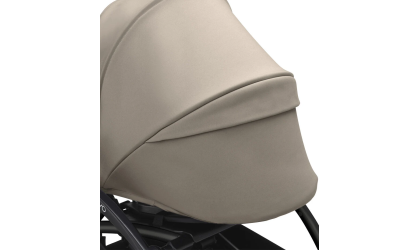 Poussette YOYO³ nouveau-né 0+ Taupe, chassis Noir