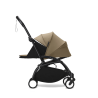 YOYO³ Stroller Newborn  0+ Toffee, black frame