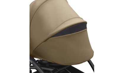 YOYO³ Stroller Newborn  0+ Toffee, black frame