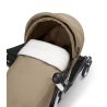 YOYO³ Stroller Newborn  0+ Toffee, black frame