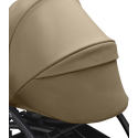 YOYO³ Stroller Newborn  0+ Toffee, white frame