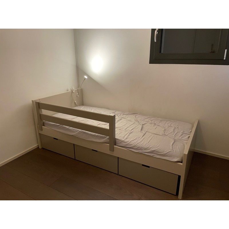 Bed 90x200 with drawers  Asoral MUBA - second hand