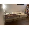 Bed 90x200 with drawers  Asoral MUBA - second hand