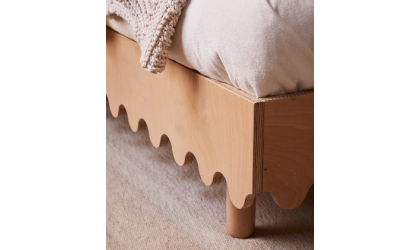 Œuf birch children's bed - timeless, durable design