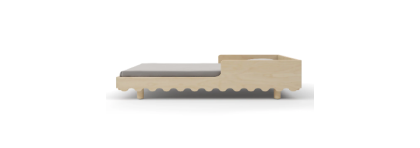 Œuf birch children's bed - timeless, durable design
