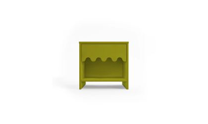 Moss bedside table - Bold, functional design