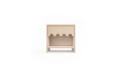 Moss bedside table - Bold, functional design