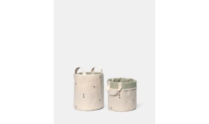 PANIERS DE RANGEMENT TOTO, Feuilles - Dear April