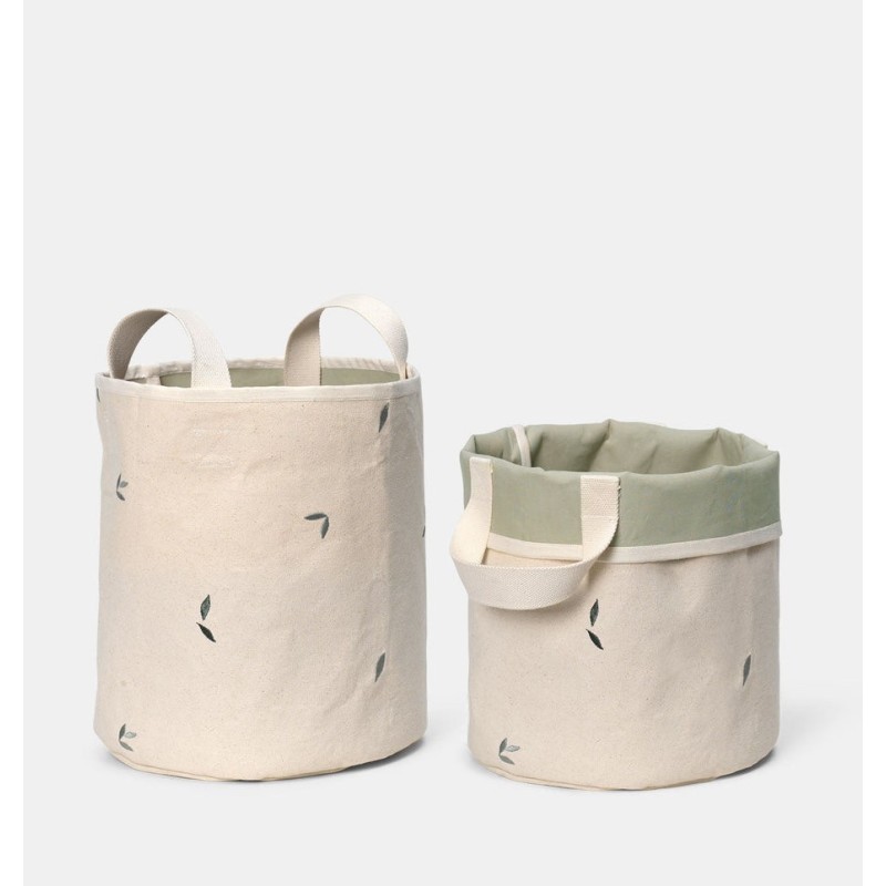 PANIERS DE RANGEMENT TOTO, Feuilles - Dear April PANIERS DE RANGEMENT TOTO, Feuilles - Dear April