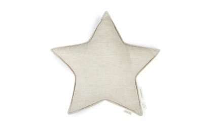 French linen star cushion - Nobodinoz