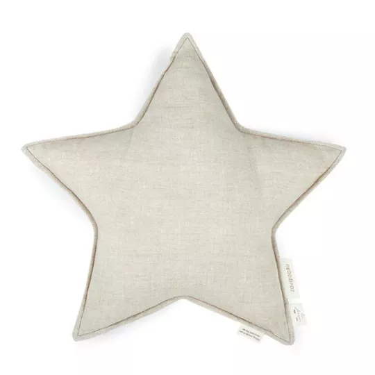 French linen star cushion - Nobodinoz