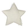 coussin etoile lin