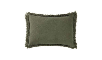 coussin rectangulaire à franges  - Nobodinoz