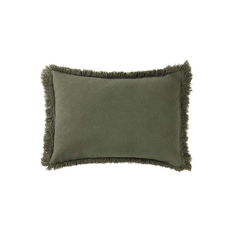 coussin rectangulaire à franges  - Nobodinoz
