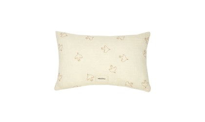 Rectangular Cushion Wabi-Sabi - brown hoshi birds  Nobodinoz