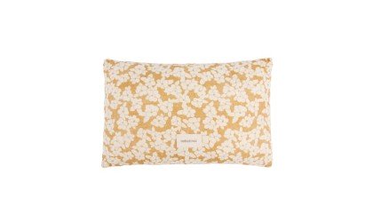 Coussin rectangulaire wabi-sabi - sakura brun doré Nobodinoz