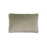 Eco Velvet 2-sided cushion - Olive green  NOBODINOZ