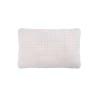 Coussin Eco Velvet 2 faces - Vert olive  NOBODINOZ