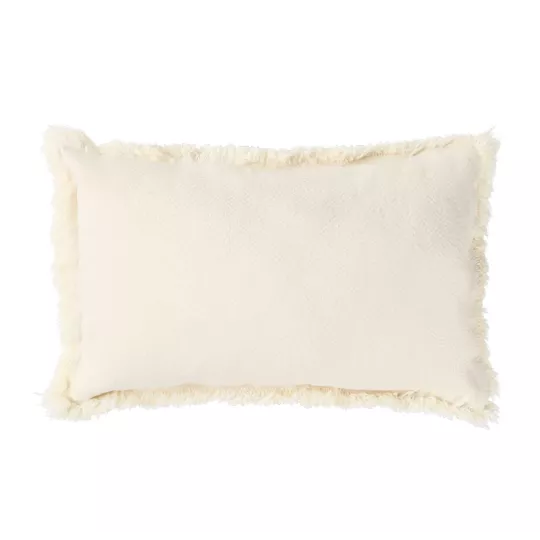 rectangular fringed cushion - Nobodinoz